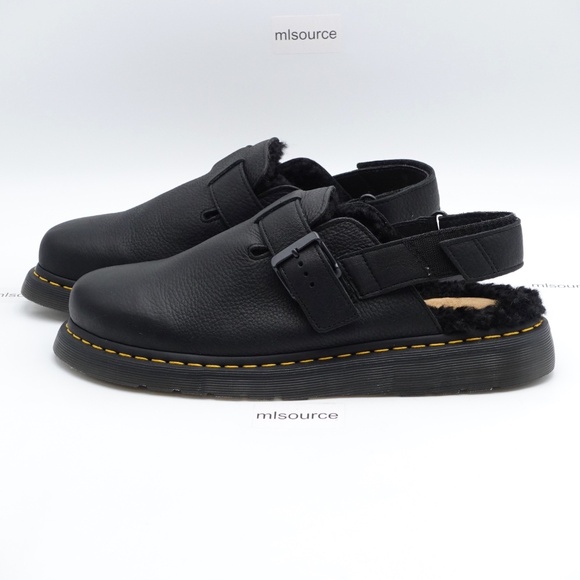 Dr. Martens Other - NEW Size 12 Men's Dr. Martens Jorge II Faux Fur Lined Slingback Mules 31885001
